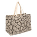 Geanta shopper, bumbac cu imprimeu, 50 x 24 x 35 cm