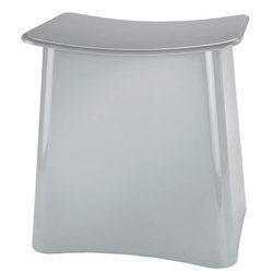 Cos pentru rufe cu scaun PLUS, 2-în-1, gris, WENKO