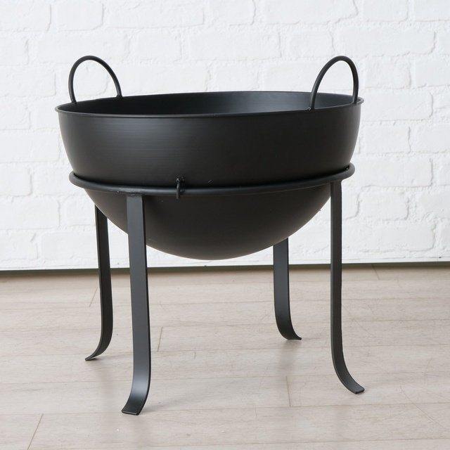 Vatra coloniala din fonta, 55 x 43 cm