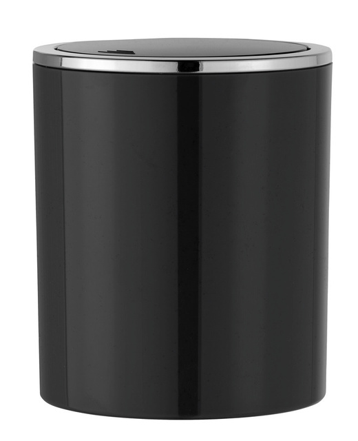 Coș de gunoi Swing, Negru, 2L, WENKO