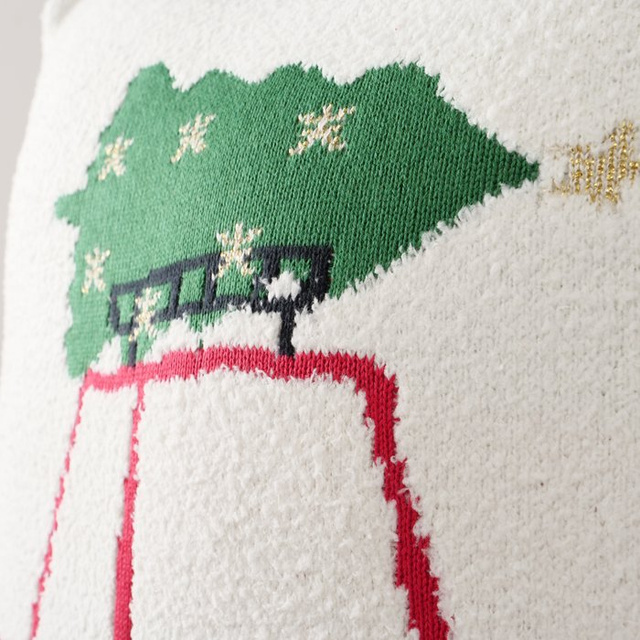 Perna decorativă de Crăciun CRISO, 45 x 45 cm