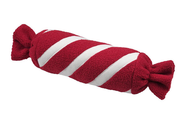 Perna de Crăciun LUCIEN, bomboană, 54 cm