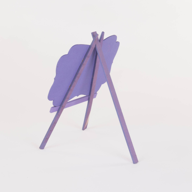 Tăbliță pe șevalet de lemn, 21 x 1,4 x 28,5 cm