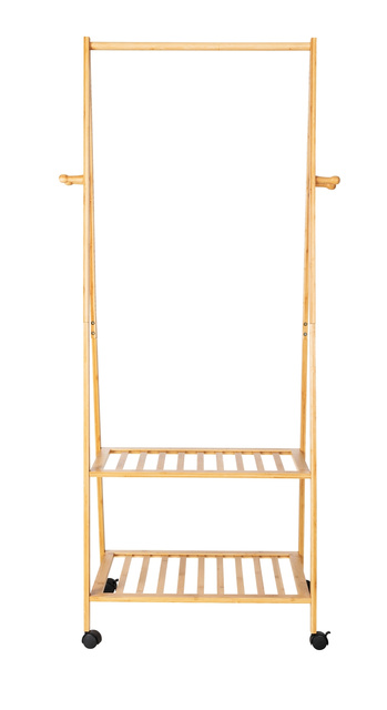 Cuier mobil cu polite HONOLULU, bambus