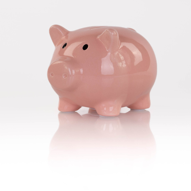 Pușculiță din ceramică, 18 x 15 x 13 cm