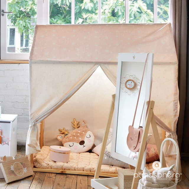 Perna pentru copii in forma de cap de cerb, diametru 30 cm