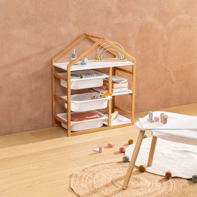 Raft casă pentru jucării BAKO, 68 x 30 x 82 cm