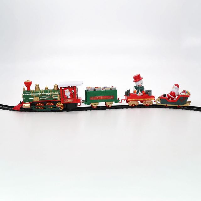 Trenuleț de Crăciun sub brad, 698 cm, 39 de elemente