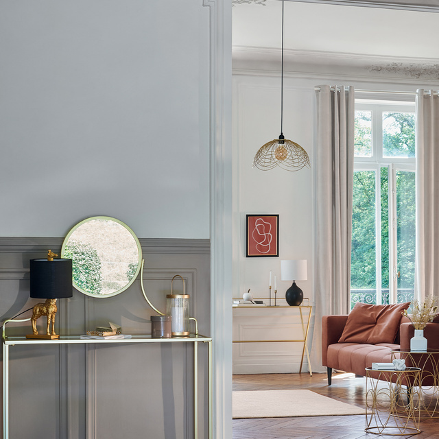 Lustra moderna CARRIE, aurie, 38 cm