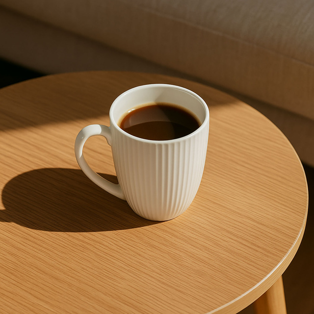 Cana din porțelan New Bone, 370 ml