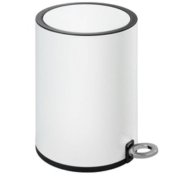 Cos de gunoi, Alb, 3 L, Wenko