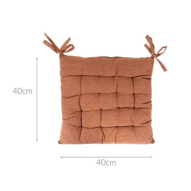 Perna scaun patrata, 40 x 40 cm