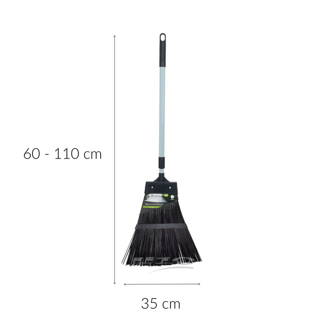 Mătură de exterior cu lungime reglabilă, 60-110 cm