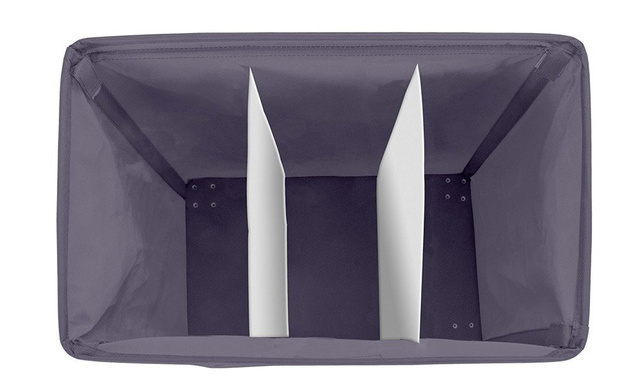 Containere pentru rufe TRIVO GREY - 116 litri, WENKO, gri