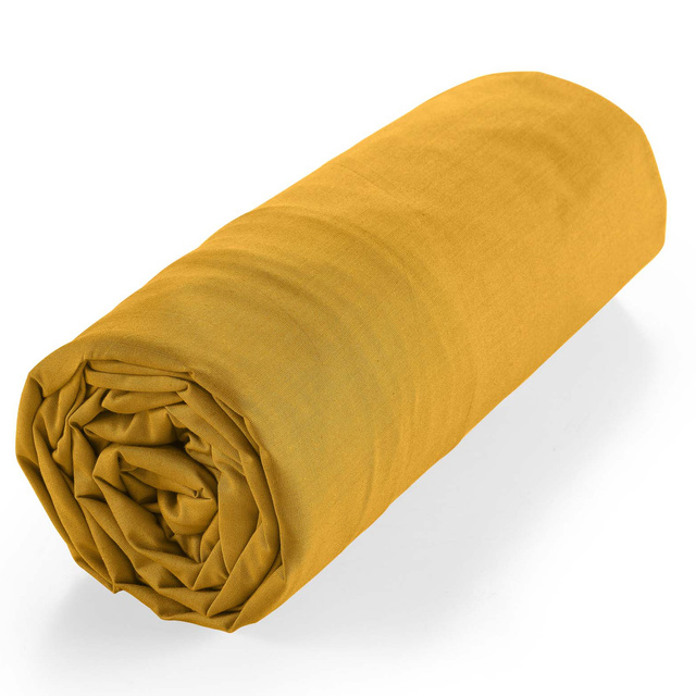 Cearceaf dublu din bumbac organic, BIOLINA, 160 x 200 cm