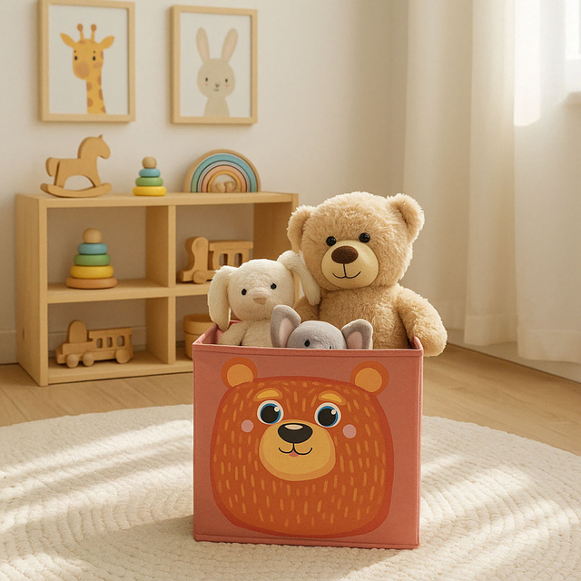 Cutie depozitare textile, 30 x 30 x 30 cm