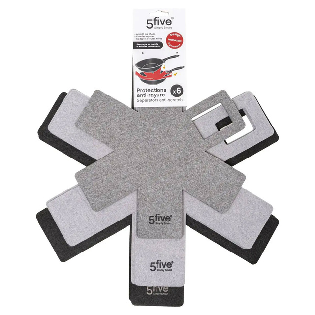 Set 6 despartitoare pentru oala BAIZE, din fetru