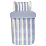 Lenjerie din satin de bumbac cu dungi, 140 x 220 cm, Marc O'Polo