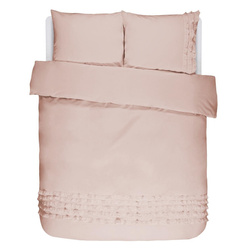 Set de lenjerie de pat din bumbac pentru 2 persoane, set de lenjerie din satin, 100% bumbac, 200 x 220 cm, Essenza