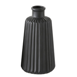 Vaza decorativa din ceramica cu dungi ESKO