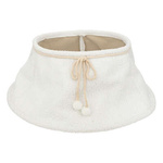 Fusta pentru brad de Craciun din plus alb, Ø 56 cm