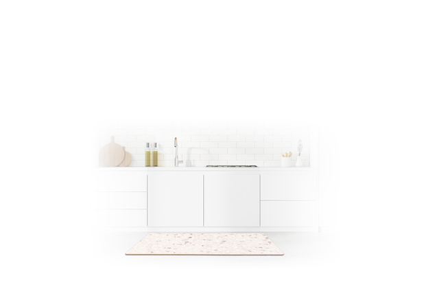 Covoraș de baie din diatomit EASY, 50 × 120 cm