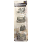 Set 300 de carlige pentru decoratiuni de Craciun, din metal