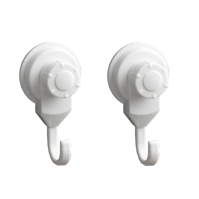 Set cârlige montate pe ventuză, 2 buc.