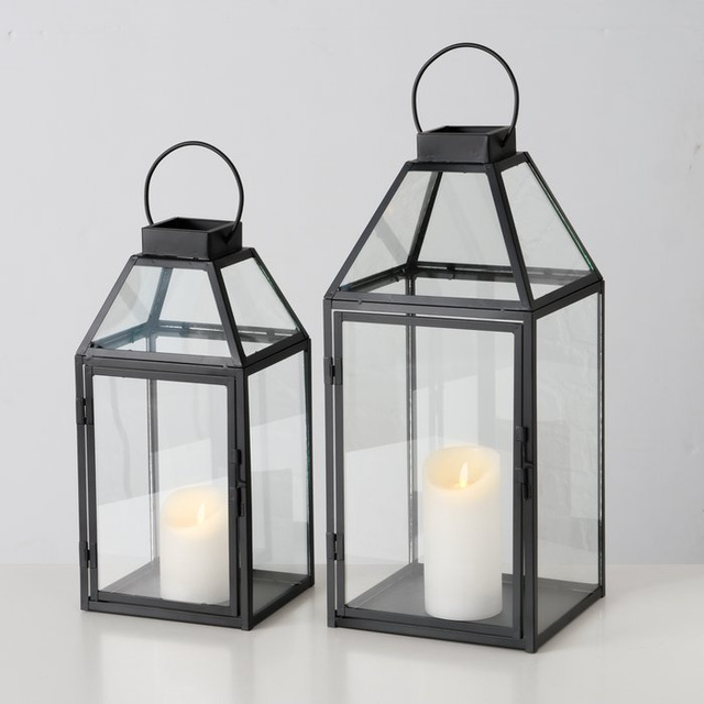 Lampioane pentru lumânări pentru uz interior ODENSE, 2 buc.