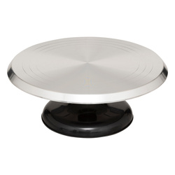 Placă metalică profesională pentru tencuirea tortului EASY, Ø 31 cm