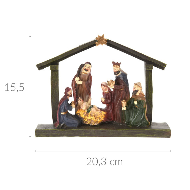 Nașterea Domnului cu Steaua din Betleem, 21 x 15,5 cm