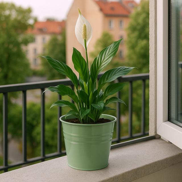 Capac pentru ghivece din zinc, 13 x 11 cm