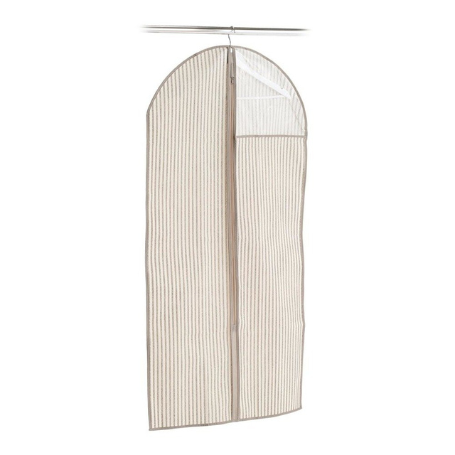 Husa costum cu geam transparent, husa textila pentru haine - 59 x 119 cm, ZELLER