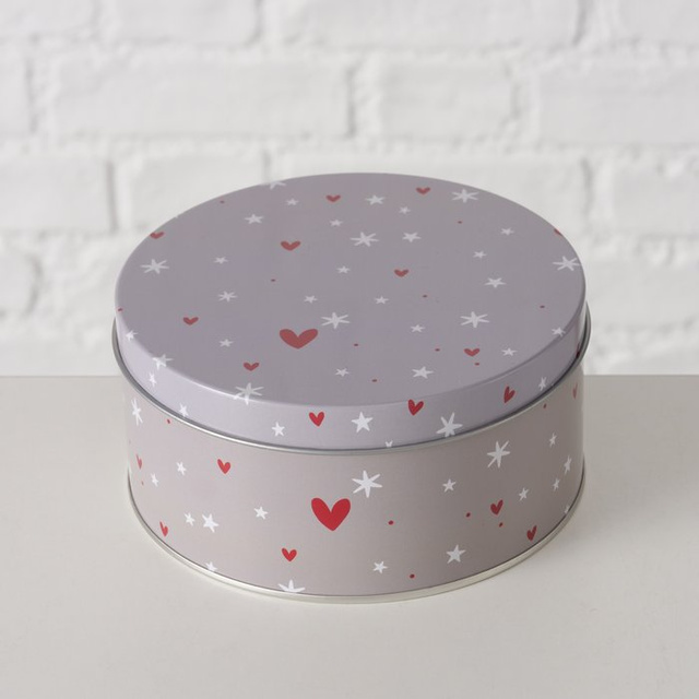 Set de trei cutii de depozitare ANELLA, Ø 14-20 cm