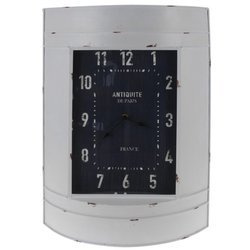 Ceas de perete, Alb, 55x40 cm, Home Styling Collection