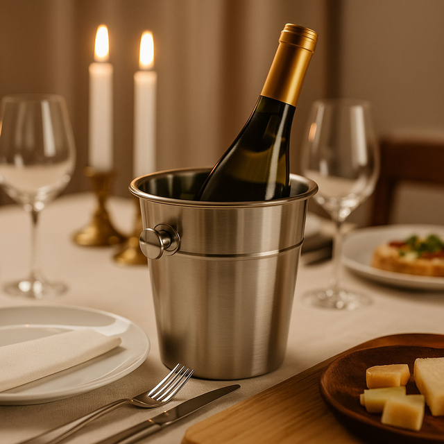 Frapiera pentru vinuri COOLER, pentru racirea bauturilor alcoolice, 22 cm