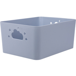 Recipient pentru jucării SKY, 34,5 x 25 x 15 cm, albastru