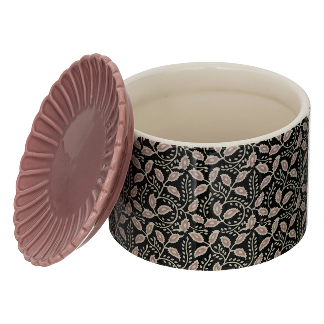 Cutie ceramica cu farfurie, Ø 12,5 cm