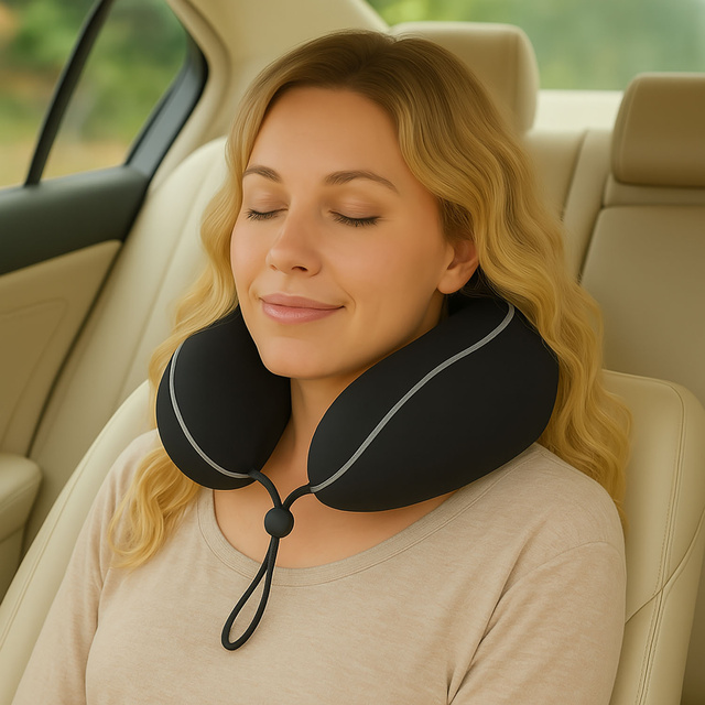 Perna de voiaj din spuma, 25 x 25 x 11 cm