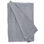 Pătură din pluș 130 x 160 cm, gri