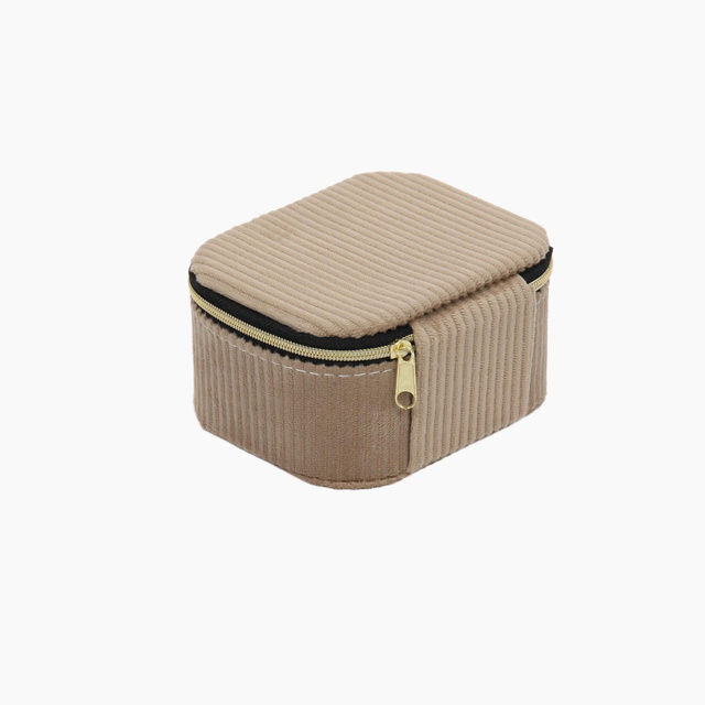 Cutie pentru bijuterii, catifea, 11,5 x 9,5 x 6 cm