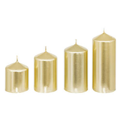 Set 4 lumanari in diferite marimi, Ø 5 cm