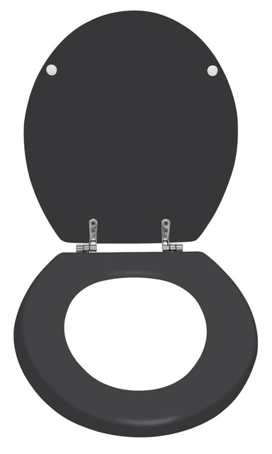 Toaletă PRIMA - MDF, WENKO, negru