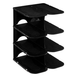 Organizator din plastic pentru pantofi și accesorii, 4 perechi