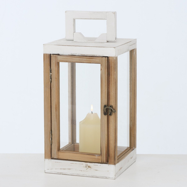 Felinare din lemn QUINTO, brad chinezesc, 2 buc