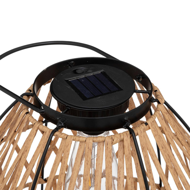 Felinar solar pentru balcon Esha, inaltime 32,5 cm