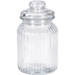Borcan cu nervuri cu capac etanș, 750 ml