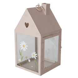 Lanterna de casa metal HONEY, inaltime 27 cm