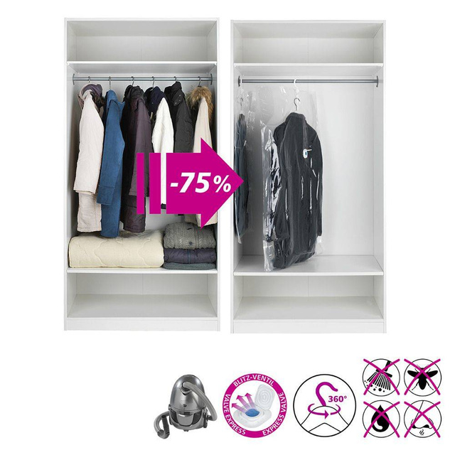 Sac vacuum, husă XL - 145 x 70 cm, WENKO