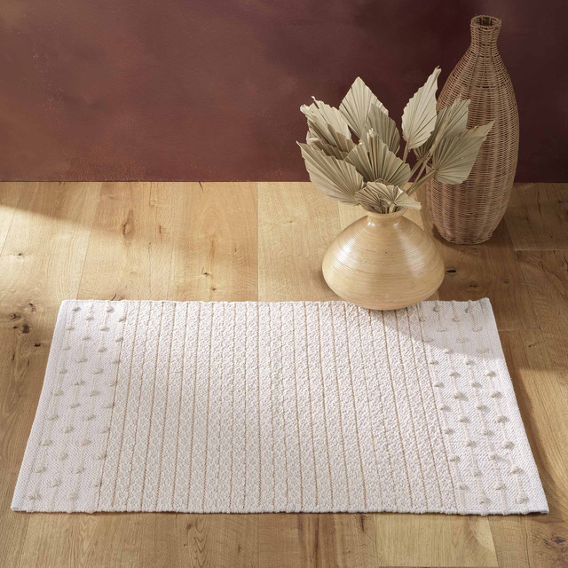 Covor boho bej ARTEMIS, 60 x 90 cm